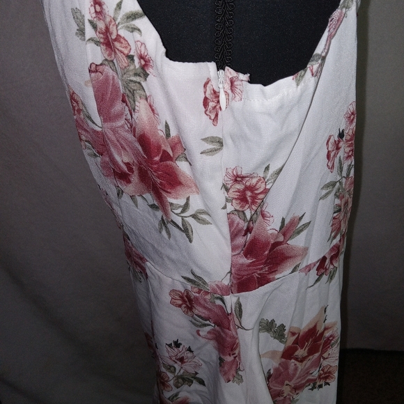 Rue21 Floral Midi Dress - Pink and White - Picture 11 of 11